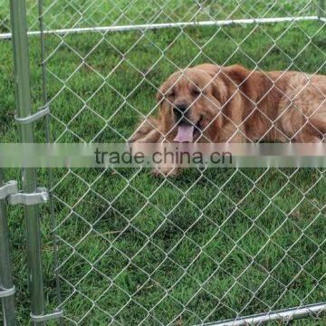 Heavy Duty Dog Kennel , Outdoor chain link Dog Fence , Wire Mesh Dog runs