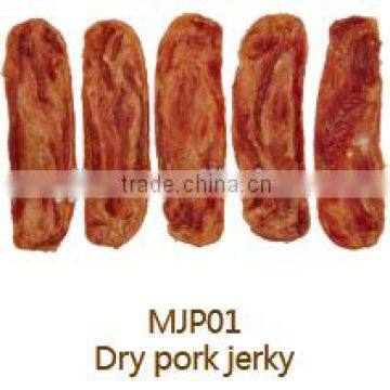 dry pork jerky organic natural pet treats