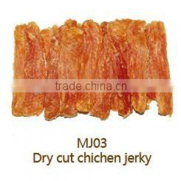 Pet treat-MJ03-Dry Cut chicken jerky