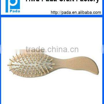 Oval Handle Wood Hair Brush,massage hair brush