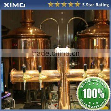 Brewpub copper exterior micro brewery equipment (XM-BCEMBE300L)