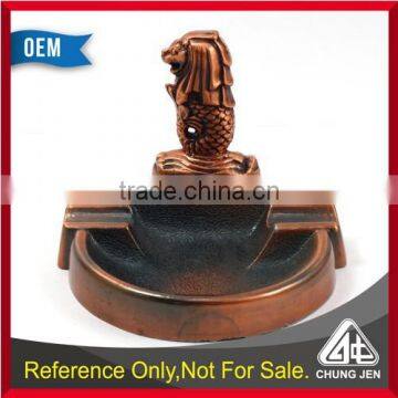 Advertising Special Design Shape Antique Metal Ashtray photo-4