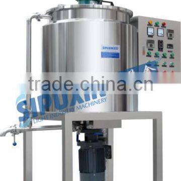 2016 High quality detergent powder mixing tank machine with agitator