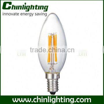 4w C35 Led Filament Bulb Frost ul S14 C37 C32 A19 T25 T45 C35 G45 Cool White C35 Filament Led Bulb