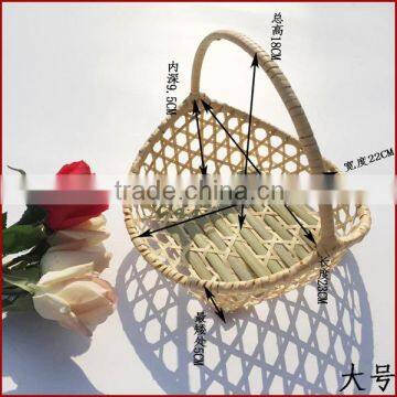 Handwoven Bamboo Hanging Basket photo-4
