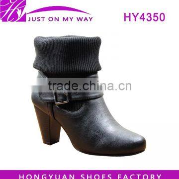 high quality high heel winter boots for women