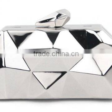 Special shape metal frame box clutch bag with high quality                        
                                                Quality Choice