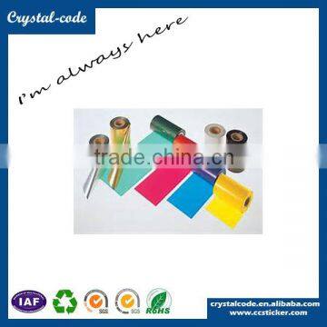 Different Types of Ribbons With High Quality Barcode Sticker Print Wax/resin for Fax Machine photo-2
