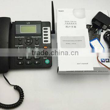 Hot sale Power Supply Wireless fixed phone with sim card slot