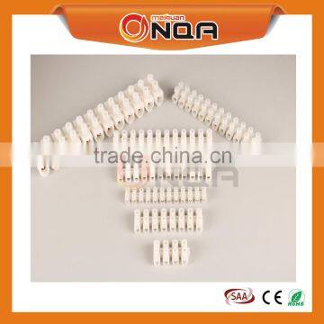 Yueqing PA/PE H u v Type Screw Terminal Block Wire Barrier Connector 3A