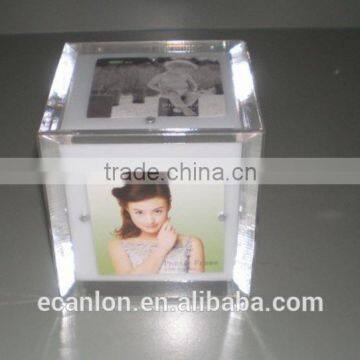 acrylic photo cube acrylic frame