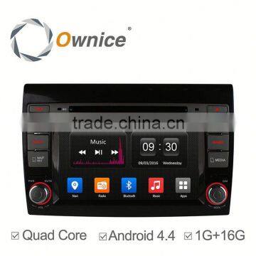 Ownice C300 Android 4.4 quad core dvd multimedia For Fiat Bravo 2014 support DVR TV 3G DONGLE AUX IN USB