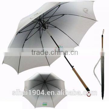 23"*8K long shaft outdoor bamboo umbrella SH-S10039