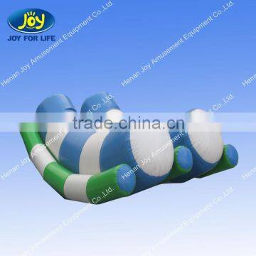 Water game inflatable adult totter, inflatable water seasaw