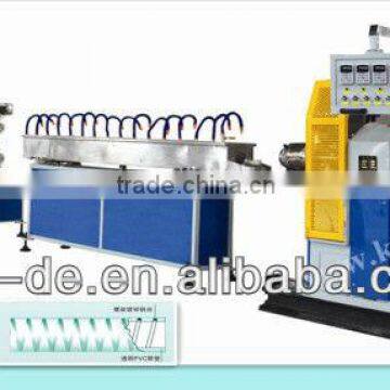 PVC steel wire reinforced hose machine factory