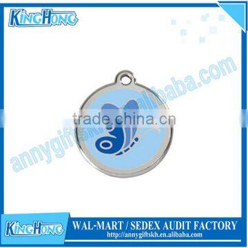 Dongguan kinghong metal dog pet tag engraved name