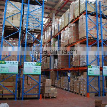 double deep pallet racking frame