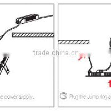 Singapore,9W,145x145x20mm,Low Profile LED Panel Lite,Emergency Aperture Square Low Profile LED Panel Light photo-3