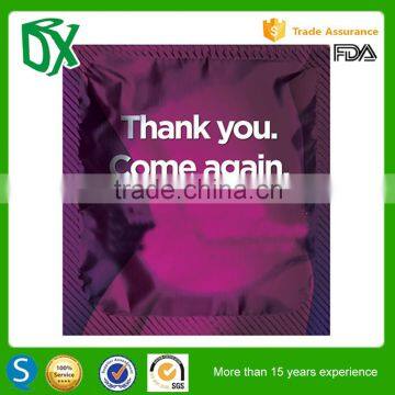 High demand products OEM customized aluminum foil condom foil packaging