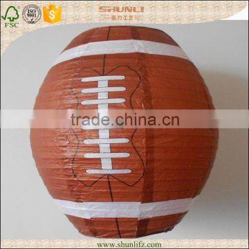 outdoor football paper lantern