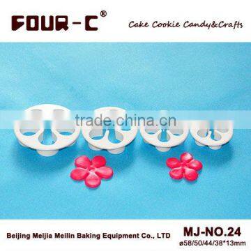 Plastic daisy sugar craft cookie cutter