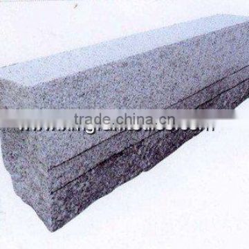 grey granite curbstone