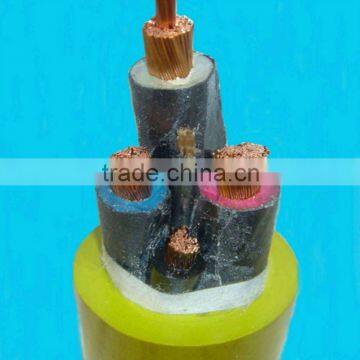 copper conductor Flexible Rubber Cable,mining cable