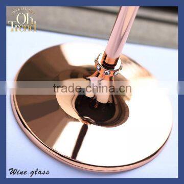 Glassware Manufacturer Handmade Cheap Wine Glass Goblet With Multi-turn Drill Wendding Shopping photo-5