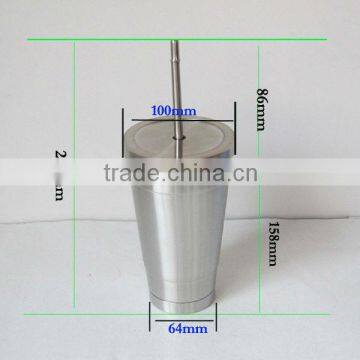 2015new Style 16oz Stainless Steel Straw Mug Coffee Cup photo-4