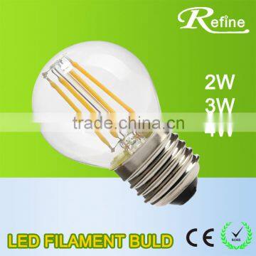 Trade Assurance High Quality A60 4W 6W 8W Full Glass Led Filament Bulb photo-3