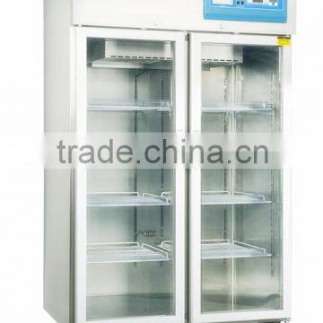 Transparent glass door Lab refrigerator