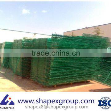 pvc coated welded mesh fencing