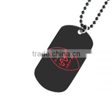 SRP0144 Wholesale Jewelry China Red Medical Alert Tag Pendant