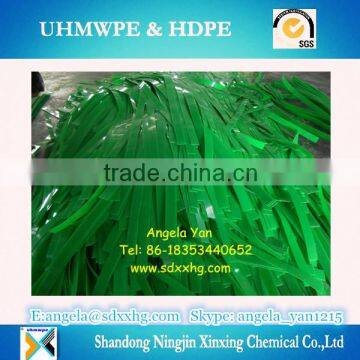 HDPE wear resistant green wear strip/ high density polyethylene sheet hdpe wear strip