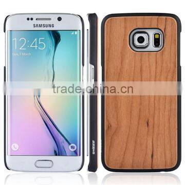 Classic Model PC+ Cherry Wood Cover For Galaxy S6 Edge Plus Case For Samsung S6 Edge Housing for S6 Edge Case photo-2