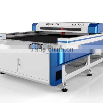 1.5mm Stainless cutting LASER MACHINE CX-1325D with CO2 laser tube