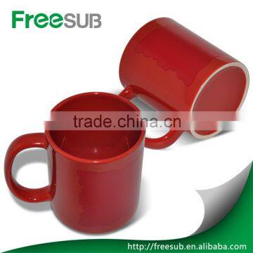 Wholesale full color changing ceramic promotional custom heat changing mugs