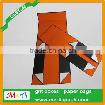 Whiskey Shop Gift Boxes Orange Black Color Vodka 2 Bottles Whisky Expert 70 cl Boxes photo-2