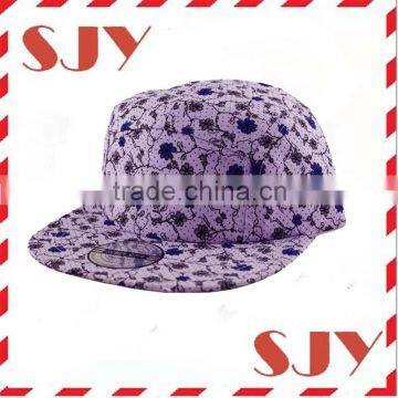 Men's All Over Print Snapback 5 Panel Hat Cap photo-2