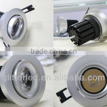 2014 factory price Adjustable beam angle 10W led COB downlight , easy installation LED COB Downlight with 5 years warranty