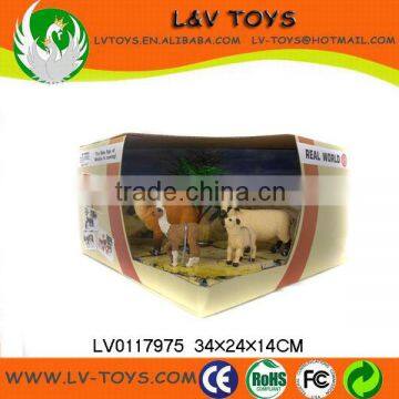 Simulation plastic animal toys,farm animals toys for kids