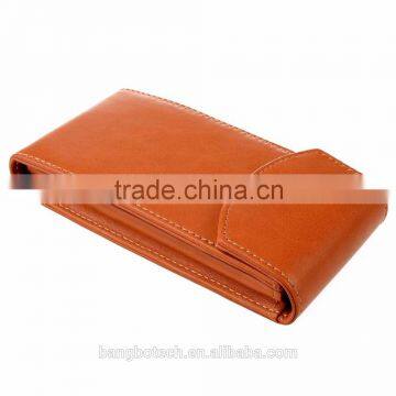 Popular Simple Leather PU Blocking Wallets/case/holder for Iphoe & Credit Card Use photo-5