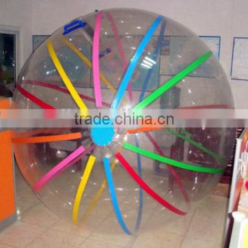 Rainbow inflatable water walking ball for sale