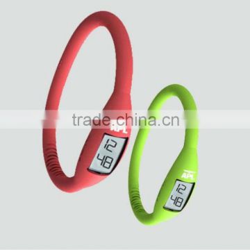 high quality sgs wristband sport silicone watch