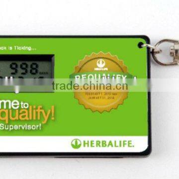 cute keychain count down timer