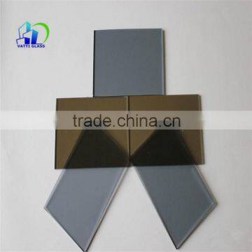 Balcony Sliding Reflective Dark Green Glass Door 3 Panel Sliding Coating Glass Door Reflective Coating Glass Panel Garage Door photo-3