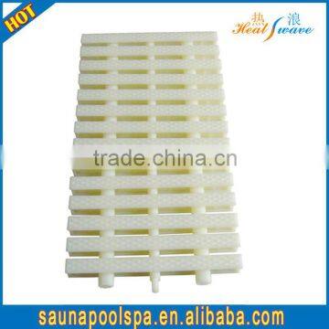 Overflow swimming pool plastic grating