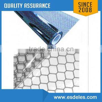 Transparent Grid Honey Comb PVC ESD Curtain With Conductive Ink photo-5