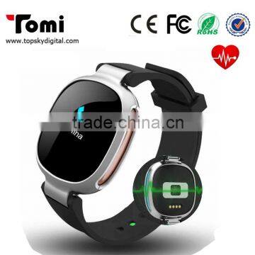 sport Waterproof Smart Wristband E08 Smart band Heart rate monitor Mp3 player Fitness Bracelet for OS Android