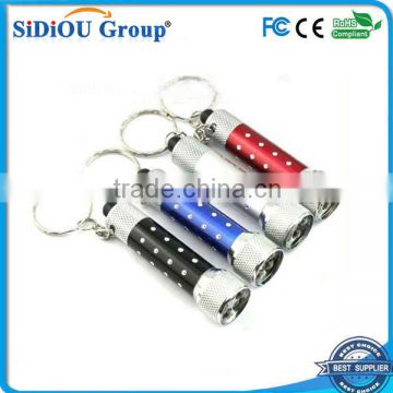 5 LED Pretty Flashlight White Light With Keychain